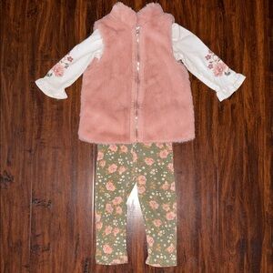 4 For $12 Baby Girl Little Lass Set